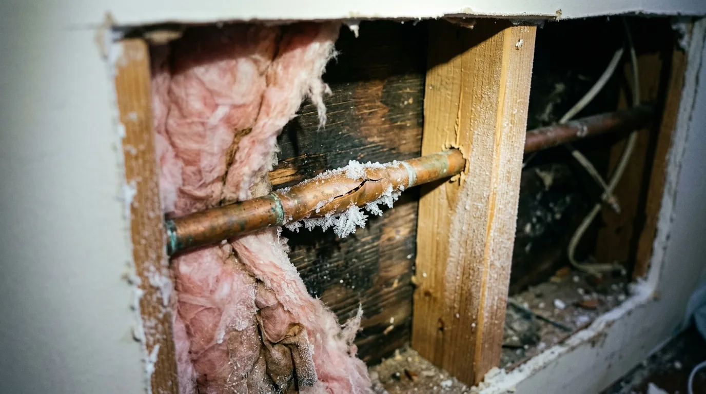Preventing Frozen Pipe Bursts in Eagle Mountain During Winter